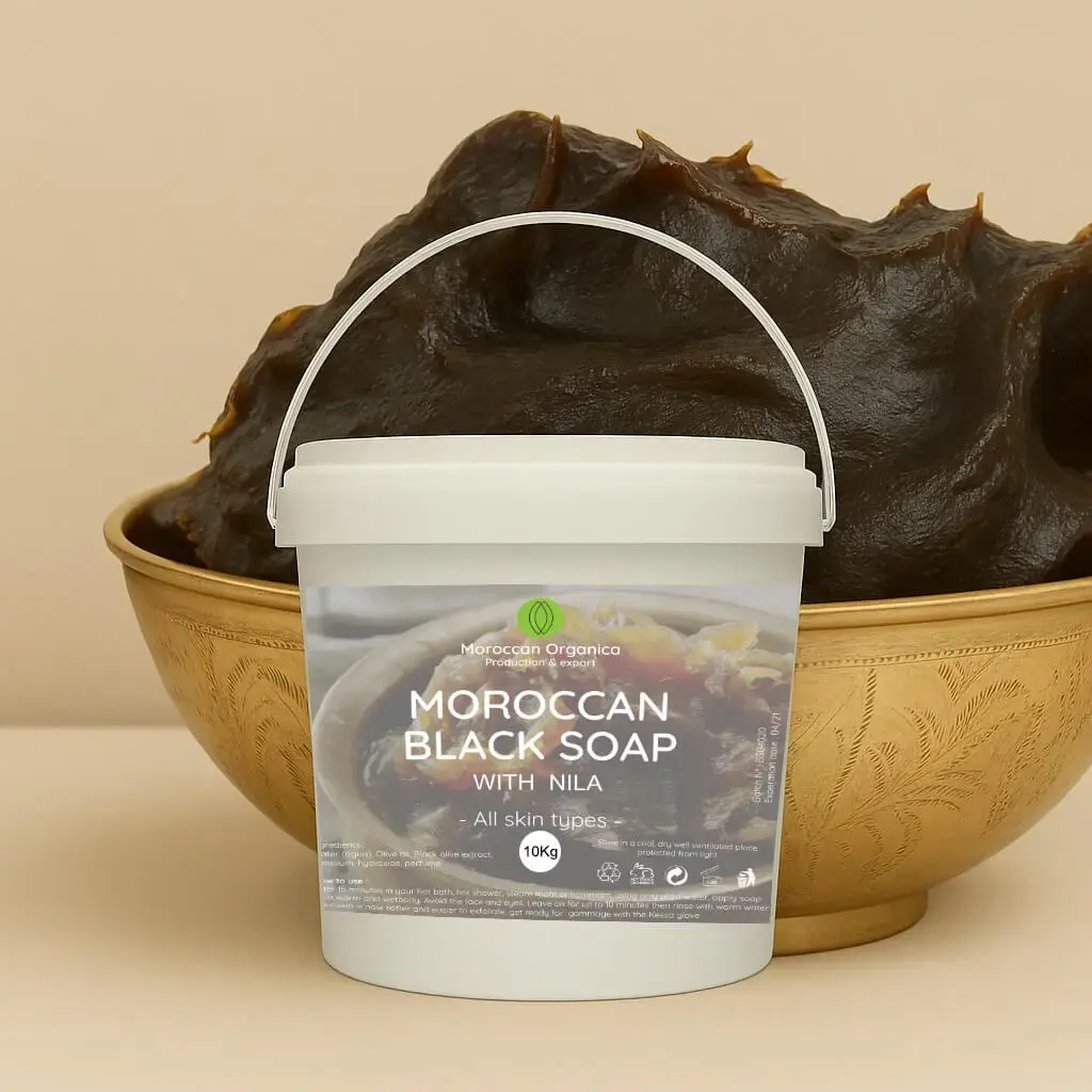 Moroccan Black Soap 10Kg - 2.6417Gallon thumbnail 2