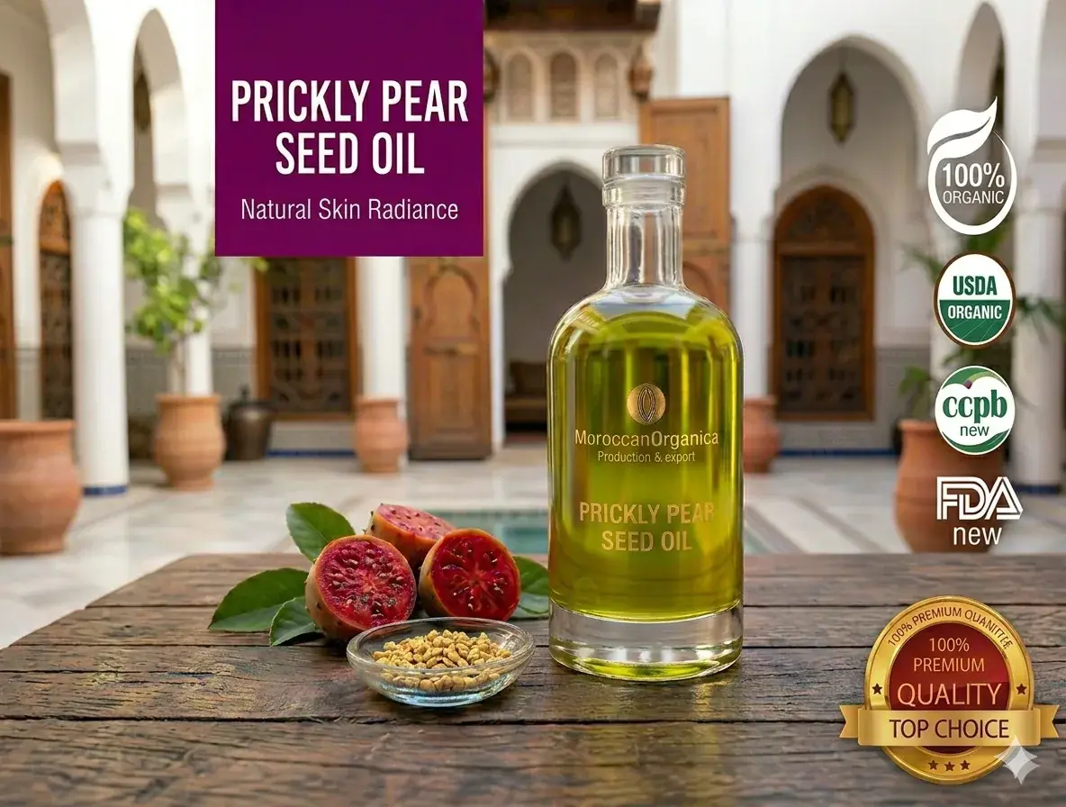 Organic Prickly Pear Seeds Oil -Morocco