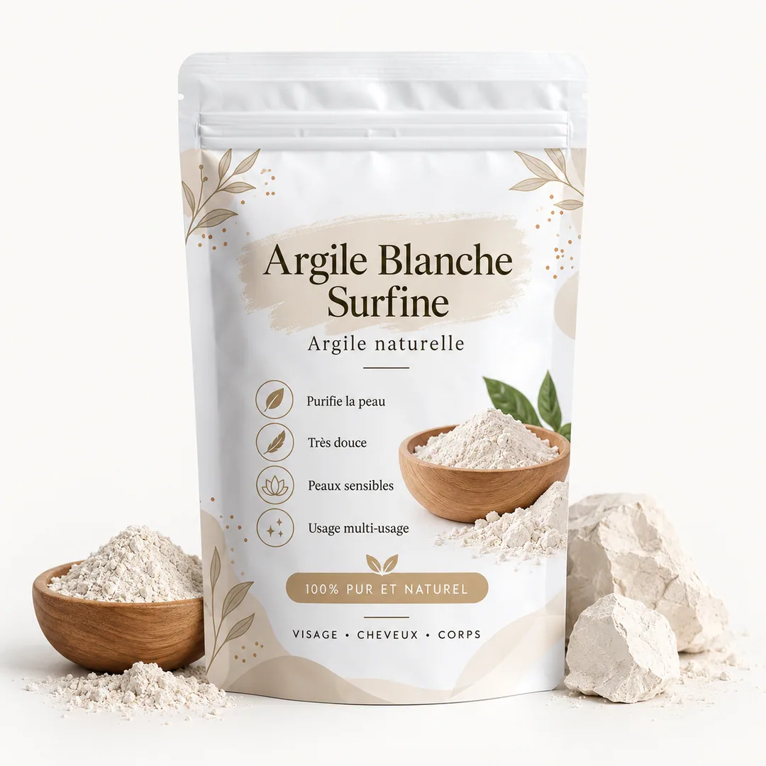 Argile blanche surfine