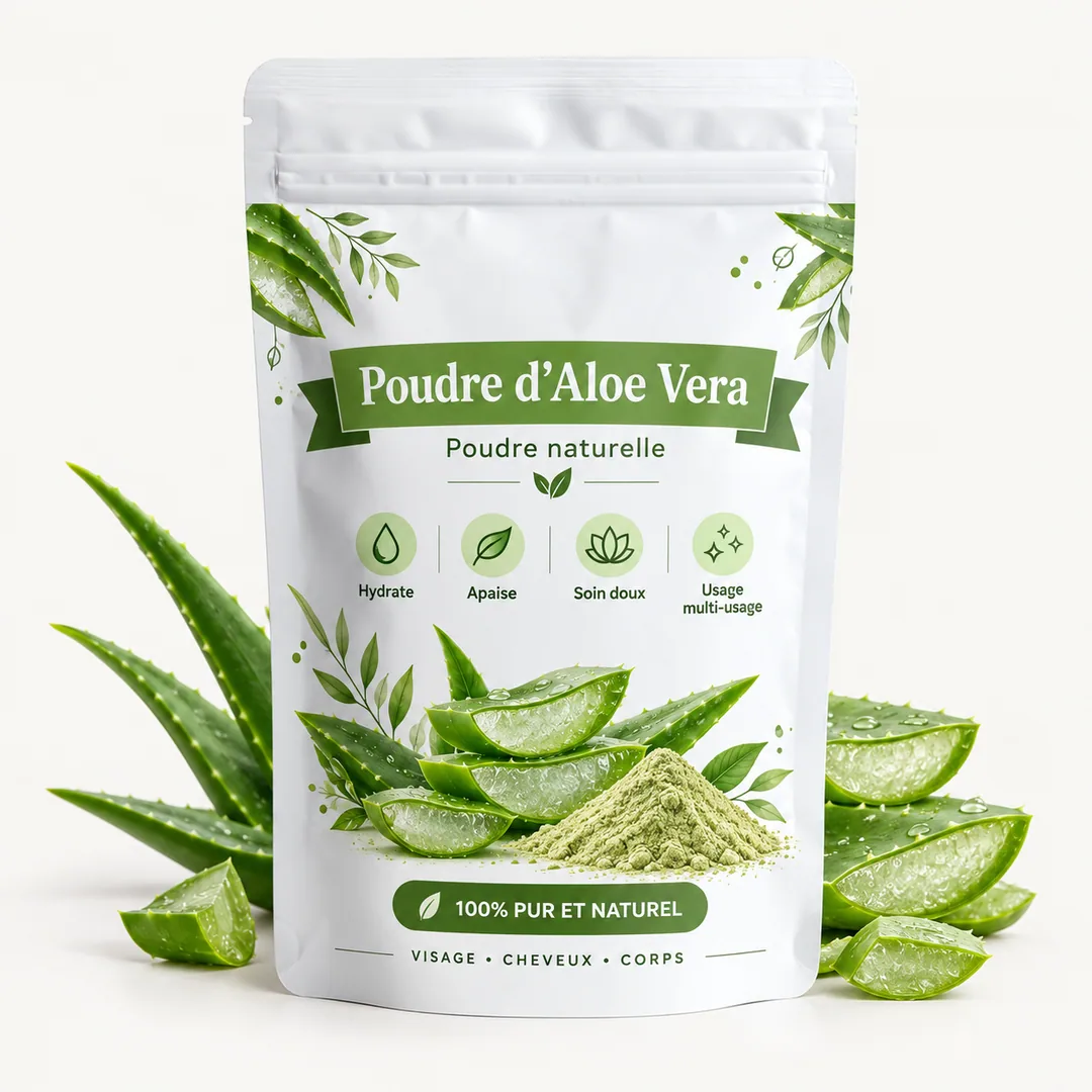 Poudre d'aloe vera