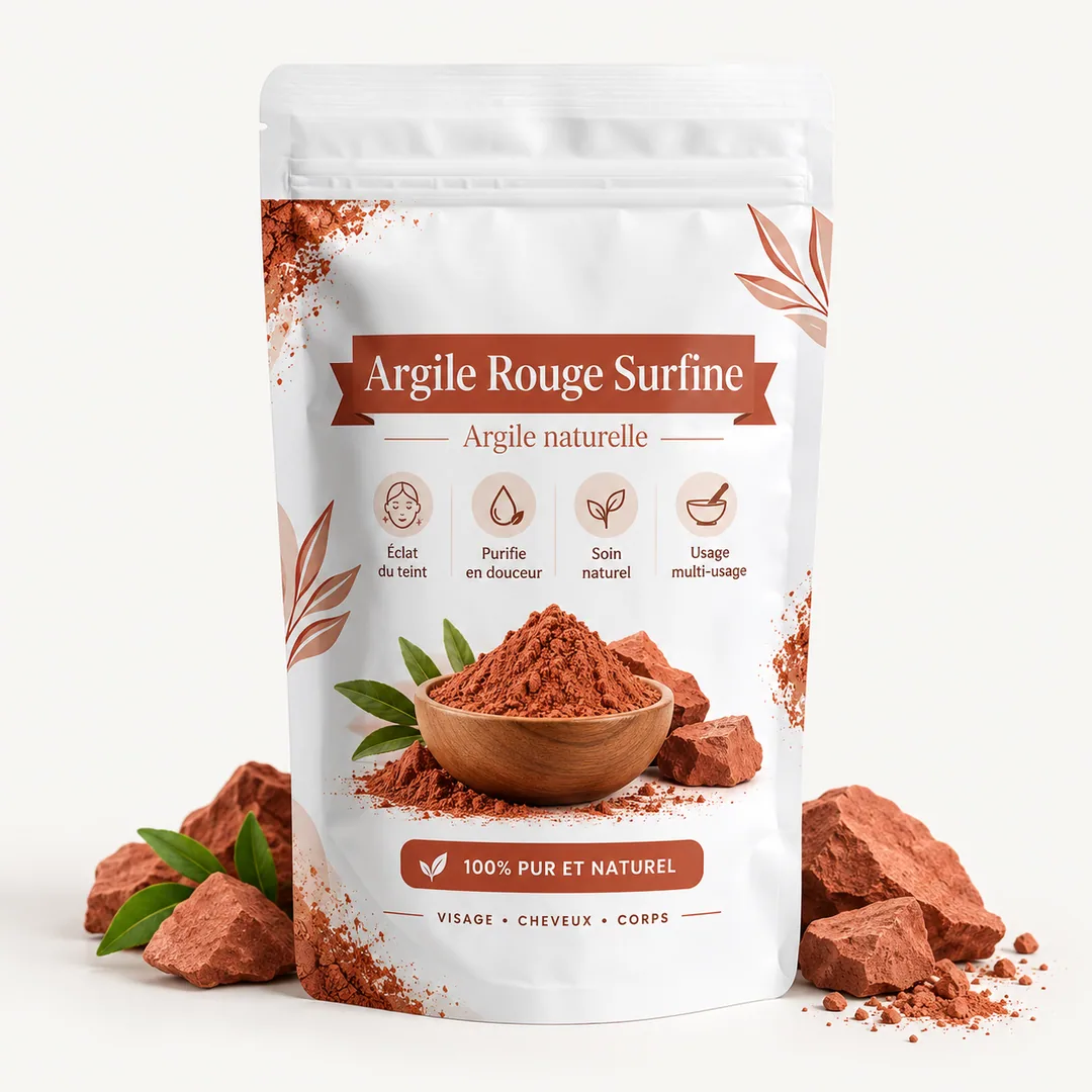 Argile rouge surfine