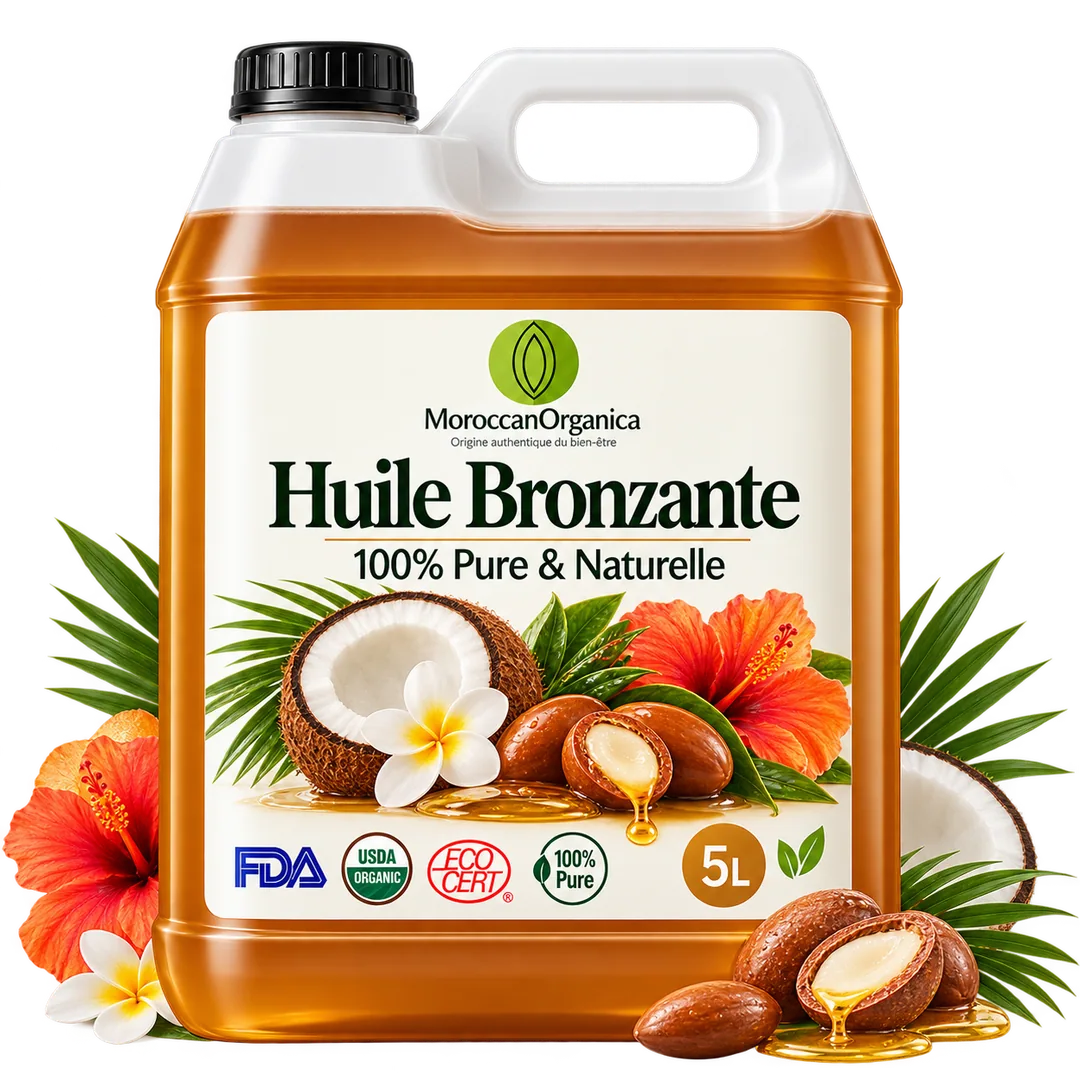 Huile bronzante